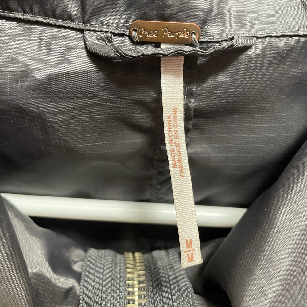 Free People Ripstop Parachute Jacket Medium - Picture 2 of 5